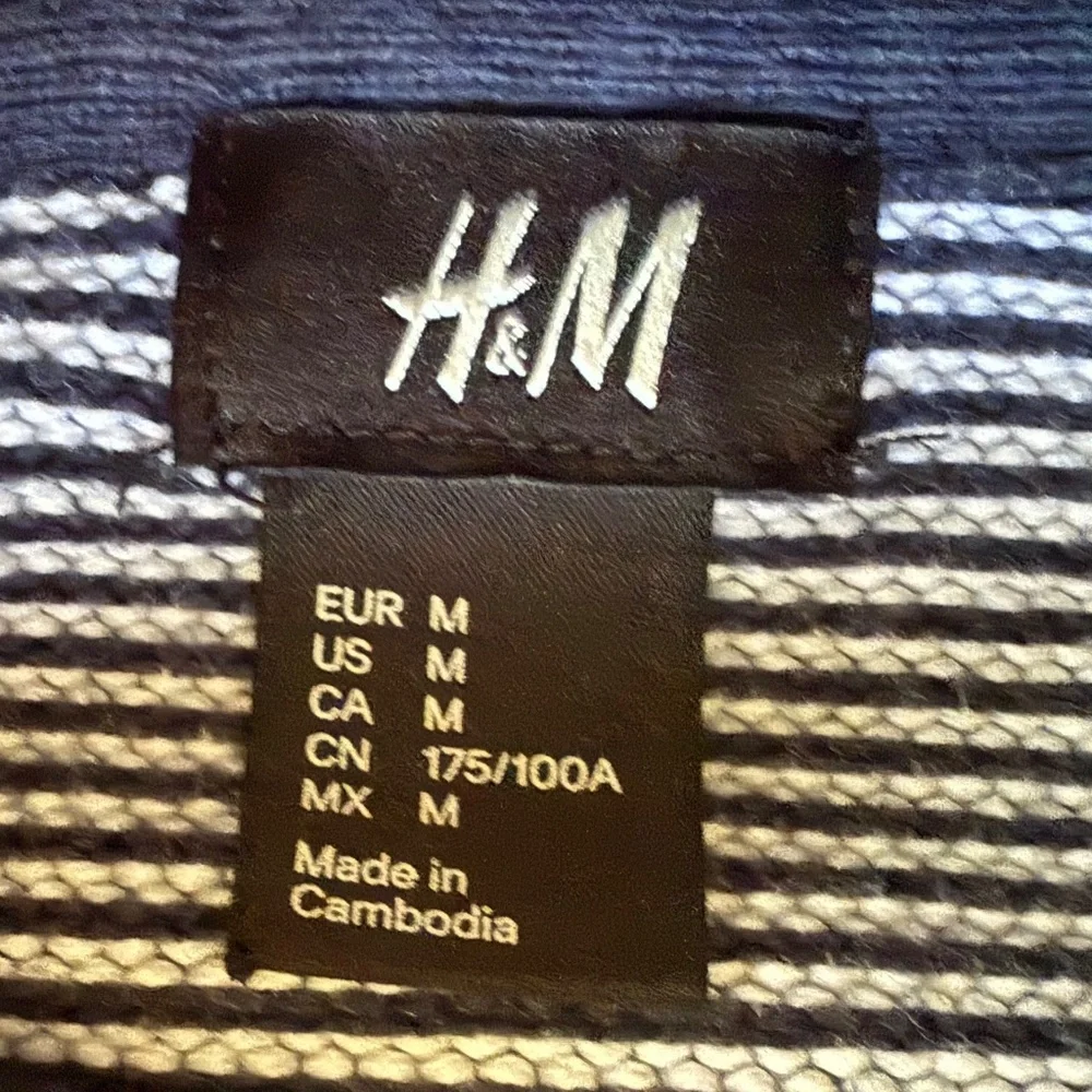 GUC - Men's H&M Shawl Neck Collar Cotton Sweater M - Picture 10 of 13